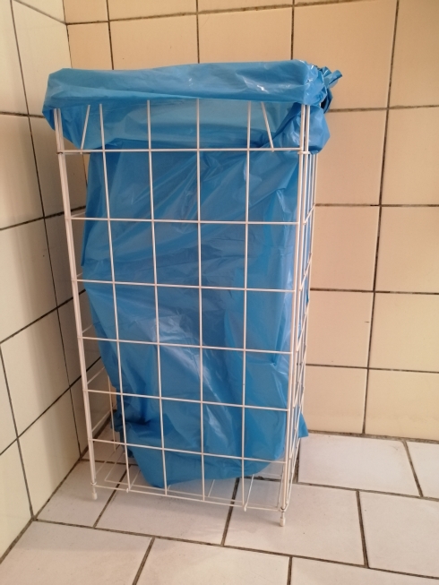 Koš na odpadky, skládací
